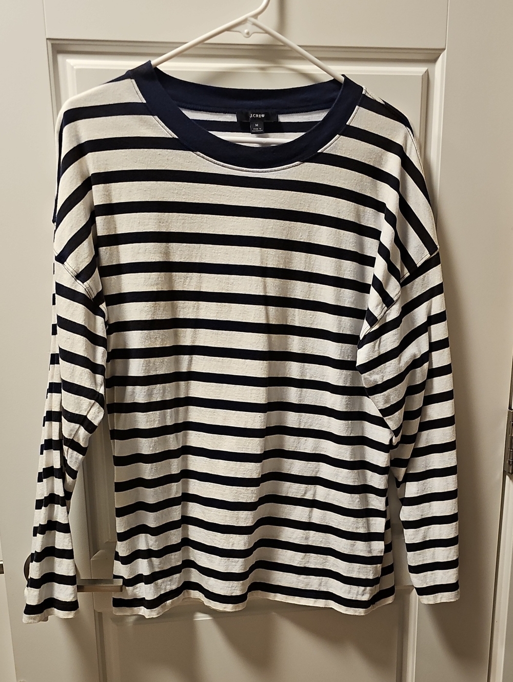 J. Crew Striped Long Sleeve Tee